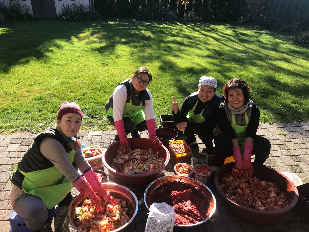 Kimchi Sale Event By Vancouver Jungto Society JTS America